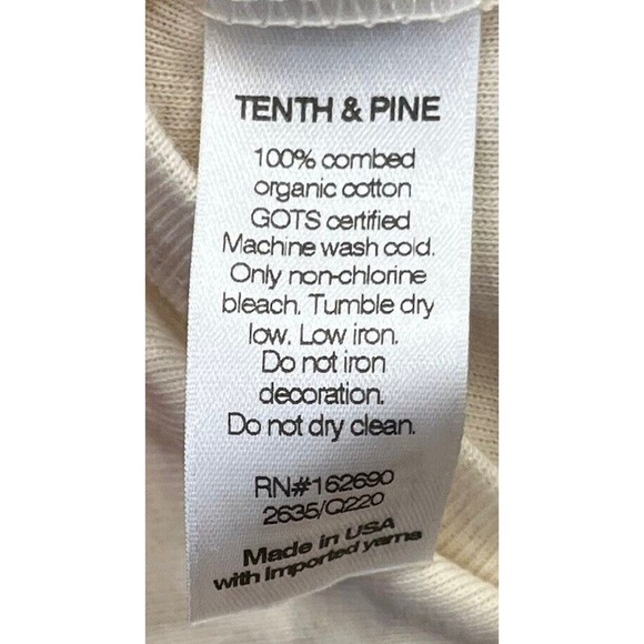 Tenth & Pine Lot of 2 Long Sleeve Christmas One Piece Size 6-12 Month Baby Beige - Picture 5 of 6